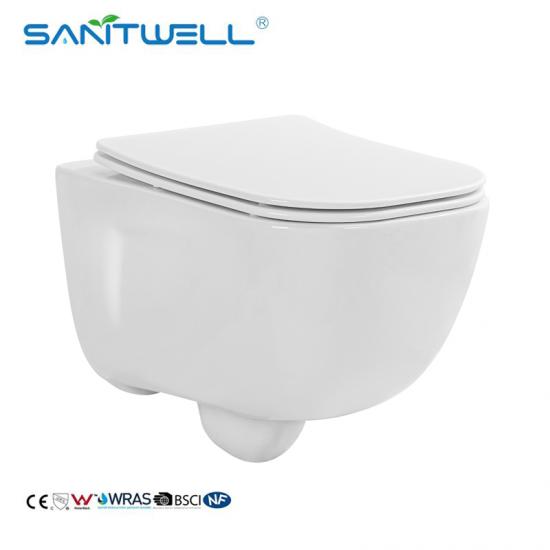 wall hung toilet