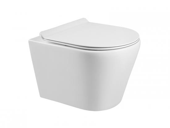 Wall hung toilet, ceramic