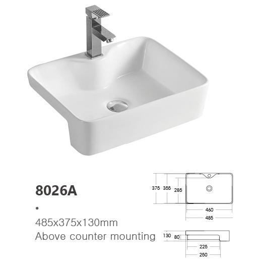 Countertop wash basin
