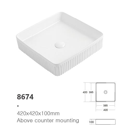 Countertop wash basin