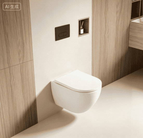 Wall hung toilet
